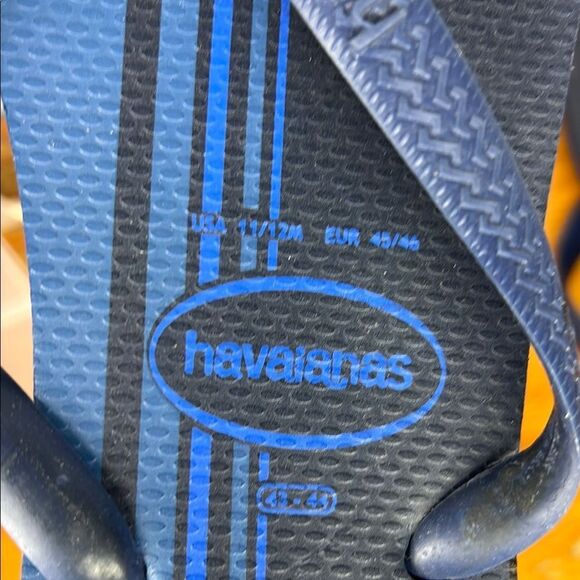 Havaianas Navy and Blue Flip Flops - Picture 5 of 7